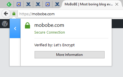 Let's Encrypt certificate