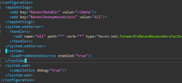 Пример кода XML